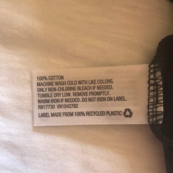 Set of 2 V nect T-Shirts 100% cotton, s. XL black - Picture 7 of 7